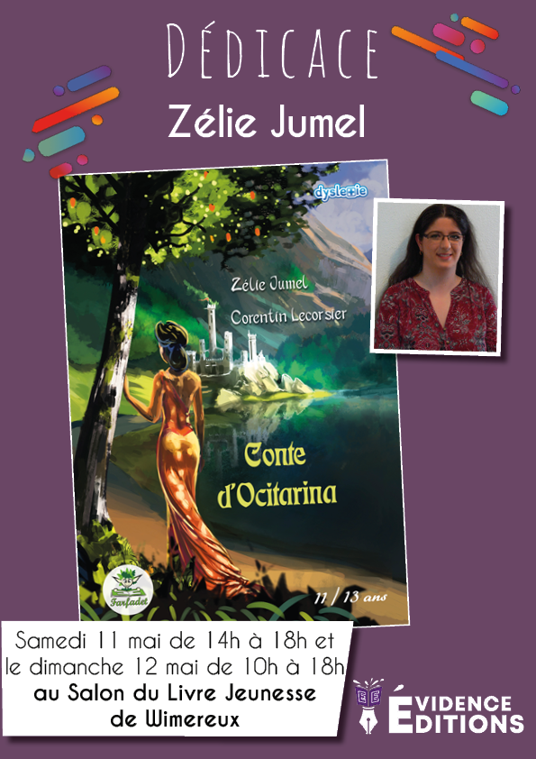 Dédicace - Zélie Jumel au salon du livre Jeunesse